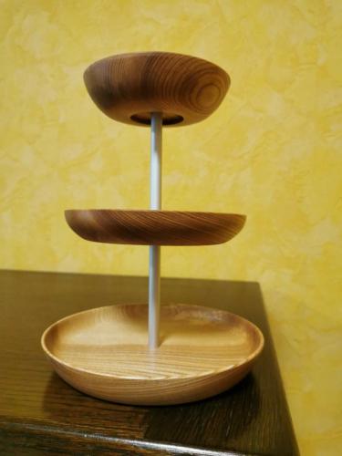 Le serviteur muet – Frêne et aluminium