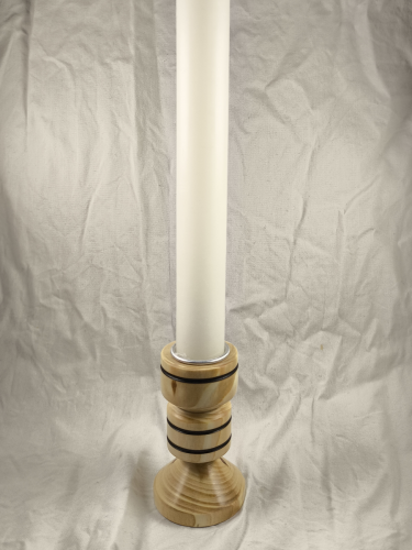 Variations sur un thème - Bougeoir - Merisier