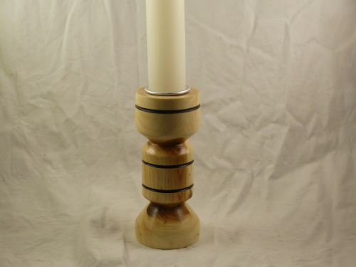 Variations sur un thème -Bougeoir - Thuya