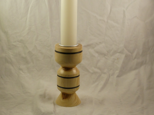 Variations sur un thème -Bougeoir - Thuya